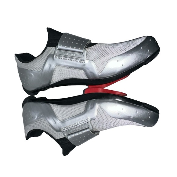 Pearl Izumi Silver Soulcycle Soul Legend Cycling Shoes Unisex Size 42 - Picture 4 of 8